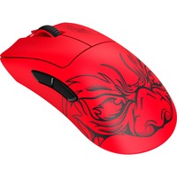 Razer  DeathAdder V3 Pro Faker Edition, Gaming-Maus rot/schwarz