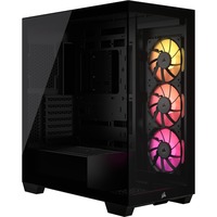 Corsair iCUE LINK 3500X RGB, Tower-Gehäuse schwarz, Tempered Glass