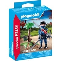 PLAYMOBIL 71481 specialPLUS Ninja mit Ausrüstung, Konstruktionsspielzeug 