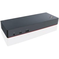 Lenovo Thunderbolt 3 Dock Generalüberholt, Dockingstation schwarz, HDMI, DisplayPort, USB