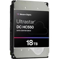 WD Ultrastar DC HC550 18 TB, Festplatte SAS 12 Gbit/s, 3,5", SE