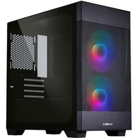 Lian Li LANCOOL 205M Mesh , Tower-Gehäuse schwarz, Tempered Glass