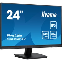 iiyama ProLite XU2493HSU-B6, LED-Monitor 61 cm (24 Zoll), schwarz (matt), FullHD, IPS, AMD Free-Sync, 100Hz Panel