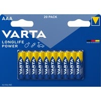 VARTA Longlife Power, Batterie 20 Stück, AAA