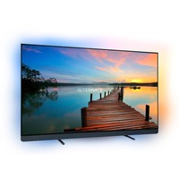 Philips 65OLED909/12, OLED-Fernseher 164 cm (65 Zoll), anthrazit, UltraHD/4K, HDR, Dolby Atmos, Ambilight (4-seitig), 120Hz Panel