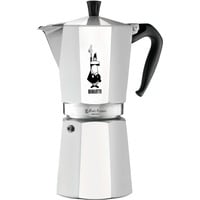 Bialetti Moka Express, Espressomaschine silber, 12 Tassen