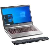 Fujitsu LIFEBOOK E746 Generalüberholt, Notebook grau, Intel® Core™ i5-6300U, Intel® HD Graphics 520, 8 GB DDR4, 256 GB SSD, Windows 10 Pro 64-Bit