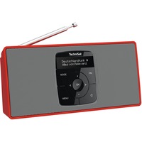 TechniSat DIGITRADIO 2 S rot/silber, DAB+, UKW, Bluetooth