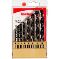 fischer Holzbohrer-Satz D-WS Set, 3-10mm 8-teilig