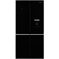 Sharp SJ-NFA35IHDBD-EU, French Door schwarz (matt)