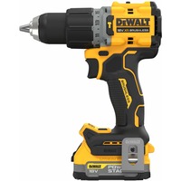 DEWALT Akku-Schlagbohrschrauber DCD805E2T, 18 Volt gelb/schwarz, 2x POWERSTACK Li-Ion-Akku 1,7 Ah, in T STAK Box