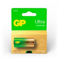 GP Batteries GP Ultra Alkaline Batterie C Baby Longlife, LR14, 1,5Volt 2 Stück, mit neuer G-Tech Technologie