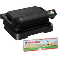 Tefal OptiGrill 4in1 GC7748, Kontaktgrill schwarz, 2.100 Watt, mit Backschale