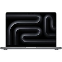 Apple MacBook Pro (14") 2023 CTO, Notebook grau, M3 10-Core GPU, MacOS, Amerikanisch, 36 cm (14.2 Zoll) & 120 Hz Display, 512 GB SSD