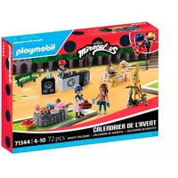 PLAYMOBIL 71344 Adventskalender Miraculous: Picknick in Paris, Konstruktionsspielzeug 