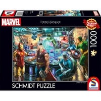 Schmidt Spiele Thomas Kinkade Studios: Marvel - The Avengers, Puzzle 1000 Teile