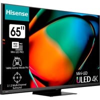 Hisense 65U8KQ, LED-Fernseher 164 cm (65 Zoll), schwarz/anthrazit, UltraHD/4K, Triple Tuner, HDR10, WLAN, LAN, Bluetooth. Free-Sync, 120Hz Panel