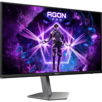 AOC AGON Pro AG276UZD QD-OLED, Gaming-Monitor 67.3 cm (26.5 Zoll), schwarz (matt)/silber, UltraHD/4K, KVM, USB-Hub, HDMI, DP, USB-C, 240Hz Panel