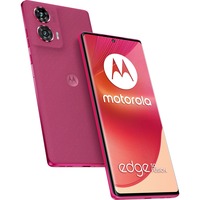 Motorola edge 50 Fusion 256GB, Handy Hot Pink, Kunstleder, Dual SIM, Android 14, 8 GB