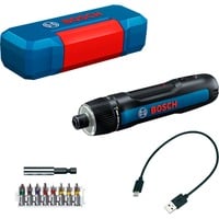 Bosch GO 3 Professional Akkuschrauber, 3,6Volt blau/schwarz, im Mini-Case