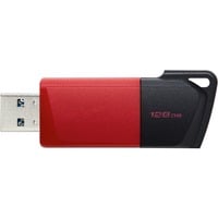 Kingston DataTraveler Exodia M 128 GB, USB-Stick rot/schwarz, USB-A 3.2 Gen 1