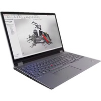 Lenovo ThinkPad P16 G2 (21FA004SGE), Notebook grau/schwarz, Windows 11 Pro 64-Bit, 40.6 cm (16 Zoll) & 165 Hz Display, 1 TB SSD