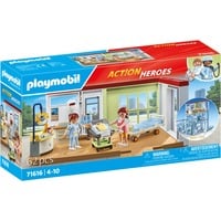 PLAYMOBIL 71616 Action Heroes Entbindungsstation, Konstruktionsspielzeug 