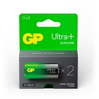 GP Batteries GP Ultra Plus Alkaline Batterie C Baby Longlife, LR14, 1,5Volt 2 Stück, mit neuer G-Tech Technologie