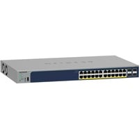 Netgear GS728TP, Switch grau, 190W PoE Budget