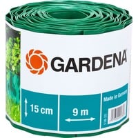 GARDENA Raseneinfassung, 15cm hoch, Begrenzung grün