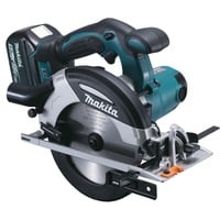 Makita Akku-Handkreissäge DHS630RTJ, 18 Volt blau/schwarz, 2x Li-Ionen Akku 5,0Ah, MAKPAC Gr.4