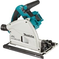 Makita Akku-Tauchsäge DSP600ZJ, 56mm, 36Volt (2x18V), Handkreissäge blau/schwarz, ohne Akku und Ladegerät