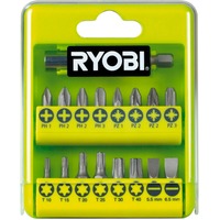 Ryobi Bitset RAK17SD, 17-teilig, Bit-Satz grün