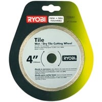 Ryobi Diamant-Trennscheibe TSBA1, Ø 102mm Bohrung 16mm, für Akku-Fliesenschneider LTS180M