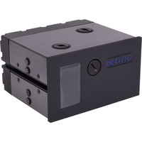 Alphacool Eisfach, Ausgleichsbehälter schwarz, Single Laing D5