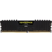 Corsair DIMM 4 GB DDR4-2400  , Arbeitsspeicher schwarz, CMK4GX4M1A2400C14, Vengeance LPX, INTEL XMP