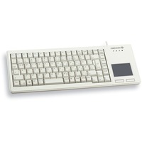 CHERRY XS Touchpad Keyboard G84-5500, Tastatur grau, DE-Layout, Rubberdome