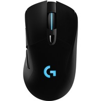 Logitech G703 LIGHTSPEED, Gaming-Maus schwarz, mit HERO 25K-Sensor