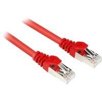 Sharkoon Patchkabel RJ45 Cat.6 SFTP rot, 25 cm