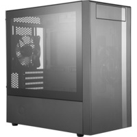 Cooler Master MasterBox NR400, Tower-Gehäuse schwarz, Tempered Glass, Version mit optischem Laufwerksschacht