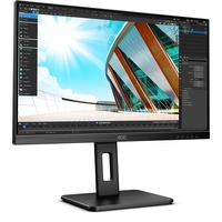 AOC 24P2Q, LED-Monitor 61 cm (24 Zoll), schwarz, FullHD, IPS, HDMI, Adaptive-Sync