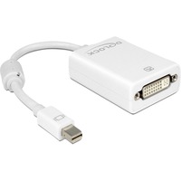 DeLOCK Adapter Displayport Mini->DVI-I weiß, 12 cm