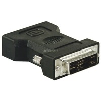 goobay Monitoradapter schwarz, DVI-I Stecker - VGA Buchse